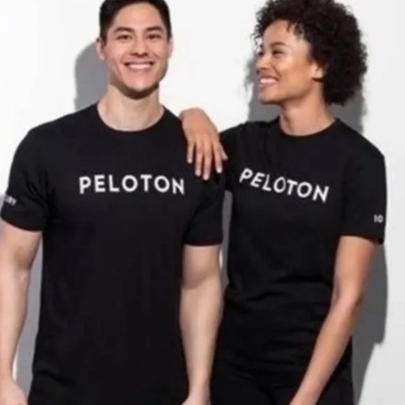Peloton Tops - 🍉 Peleton Century 100 Black Graphic Tee Shirt Small